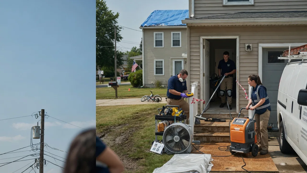 Water Damage Repair in Fall River, KS near me